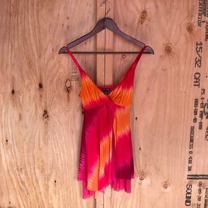 Guess Jeans Women’s XS Y2K Babydoll Cami Tank Top